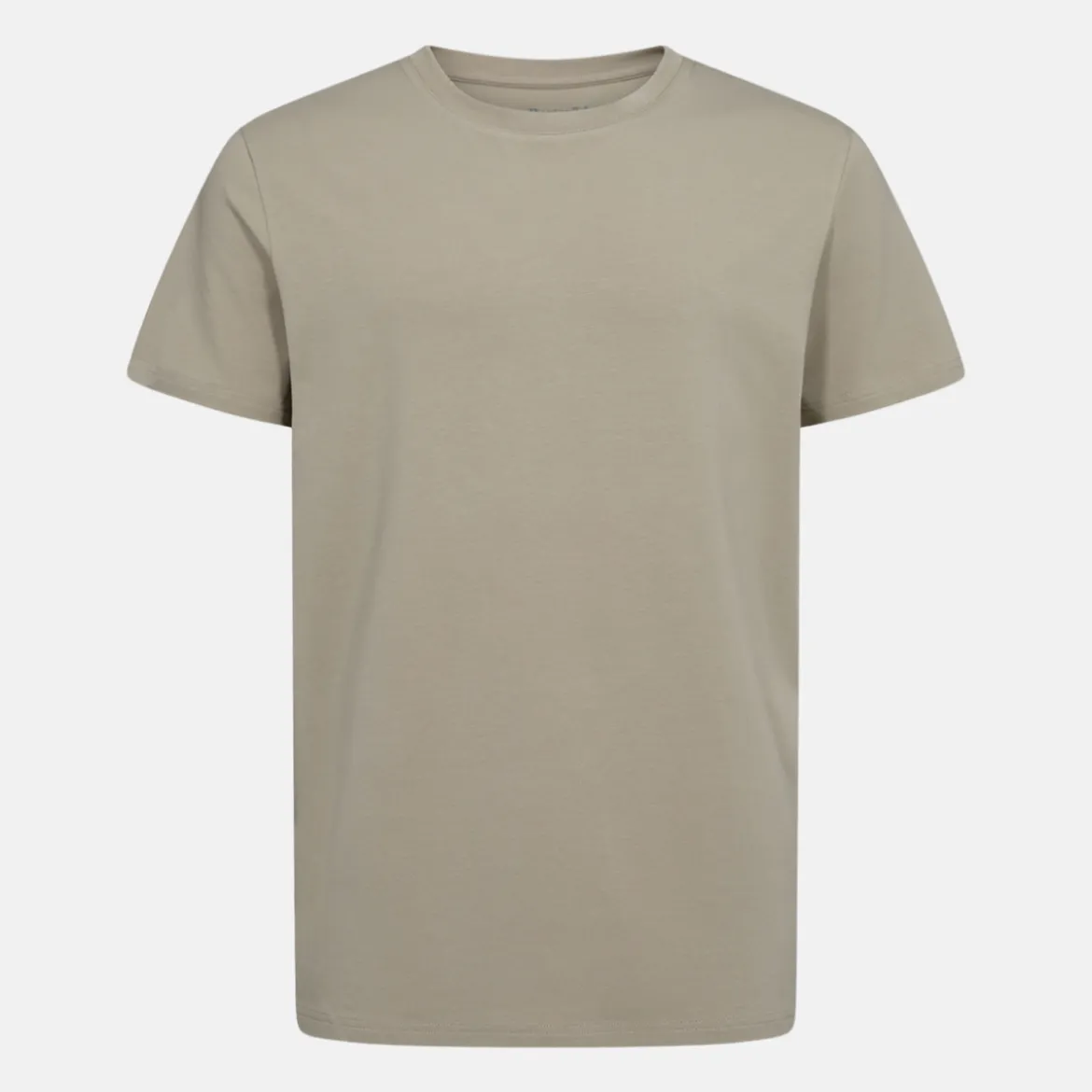 Mørk Khaki bambus T-shirt