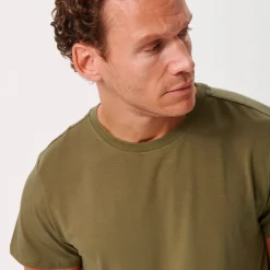 Oliven bambus T-shirt