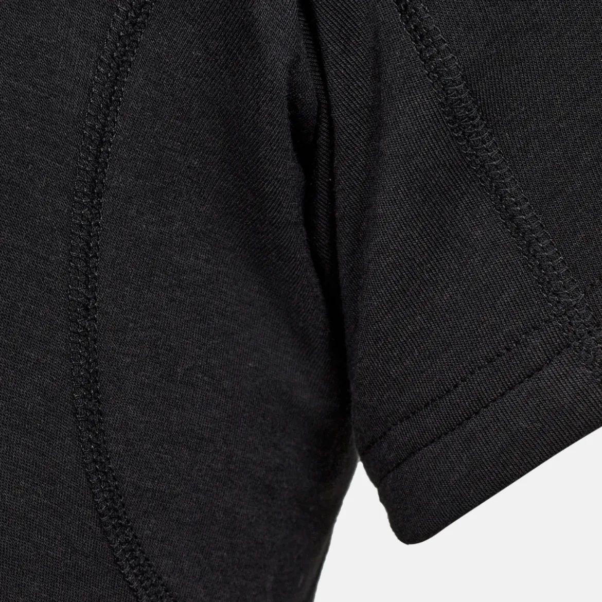 Sort bambus anti-sved T-shirt