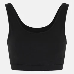 Sort bambus BH top