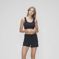 Sort bambus BH top