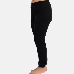 Sort bambus hoodie joggingsæt