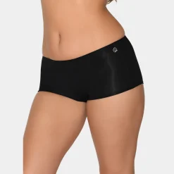 Sort bambus Hotpants