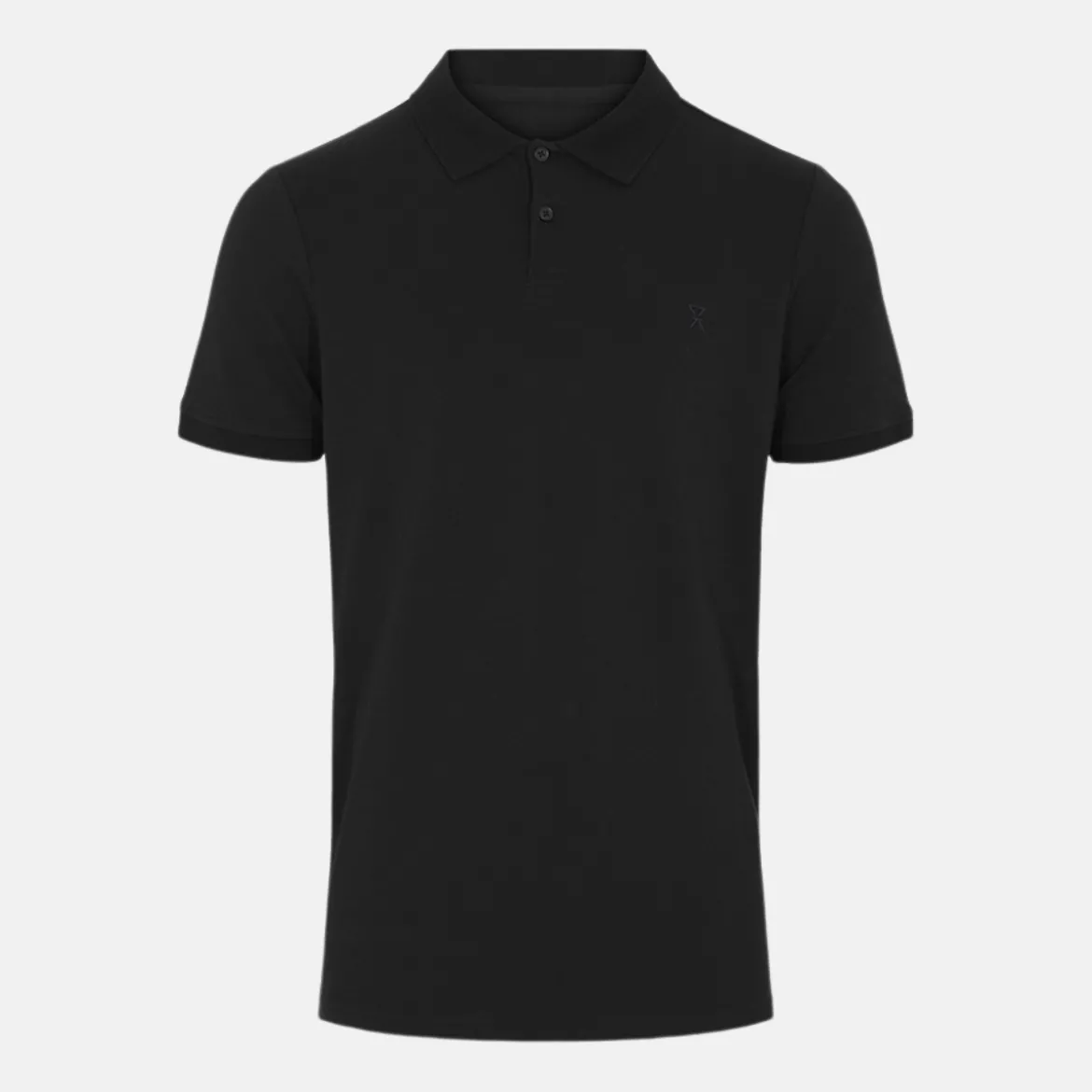 Sort bambus Polo Shirt