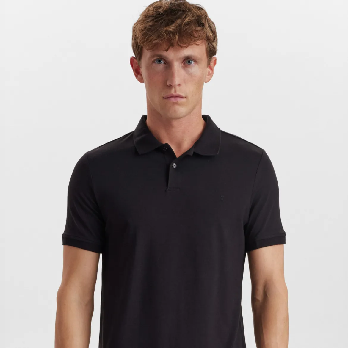 Sort bambus Polo Shirt