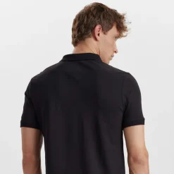 Sort bambus Polo Shirt
