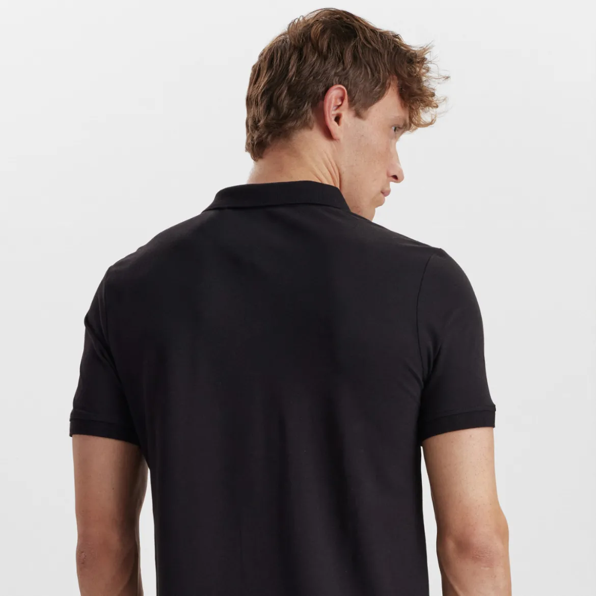 Sort bambus Polo Shirt