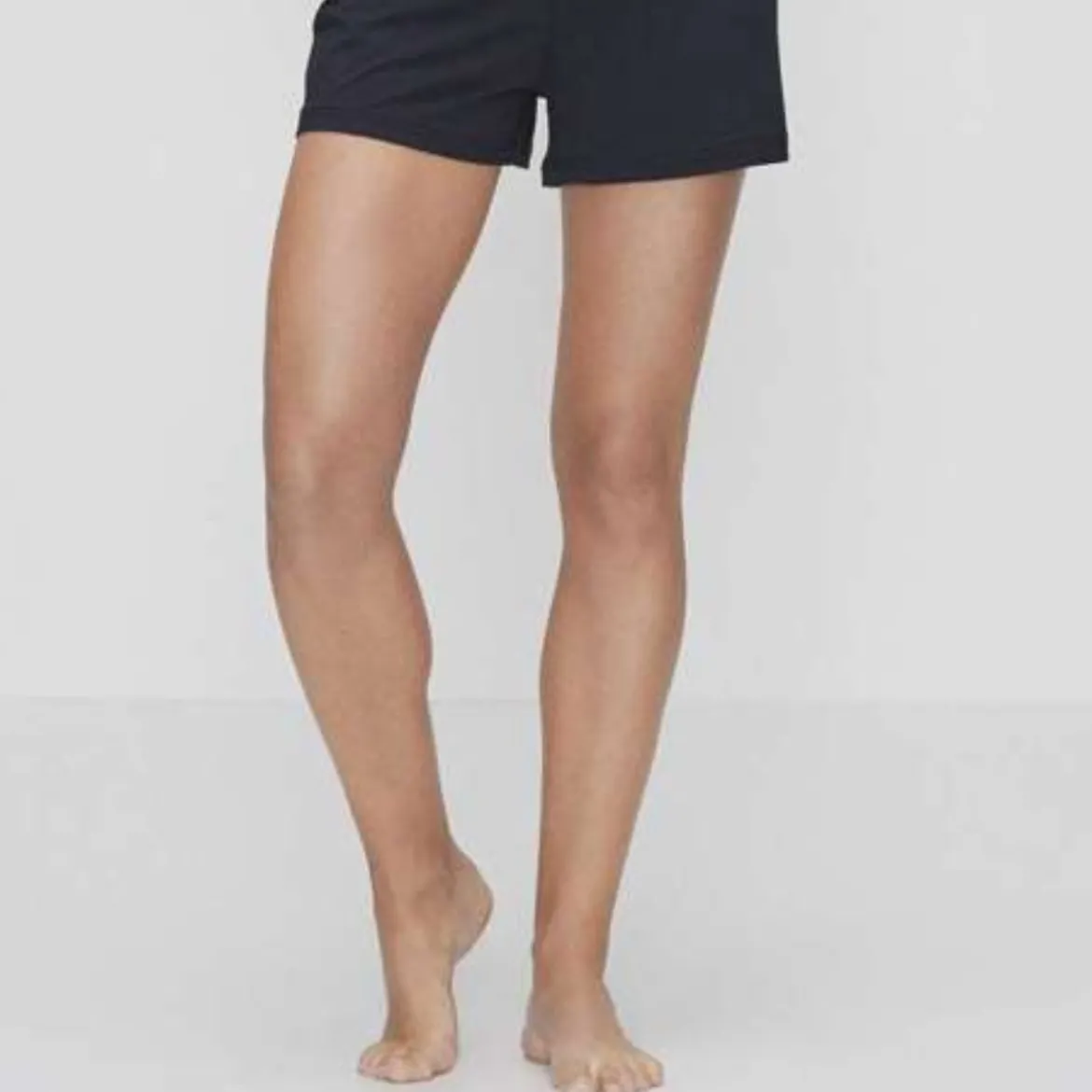 Sort bambus shorts