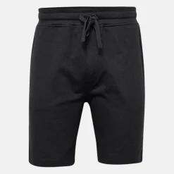 Sort bambus sweatshorts