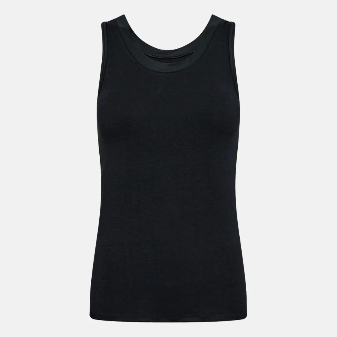 Sort bambus Tank Top