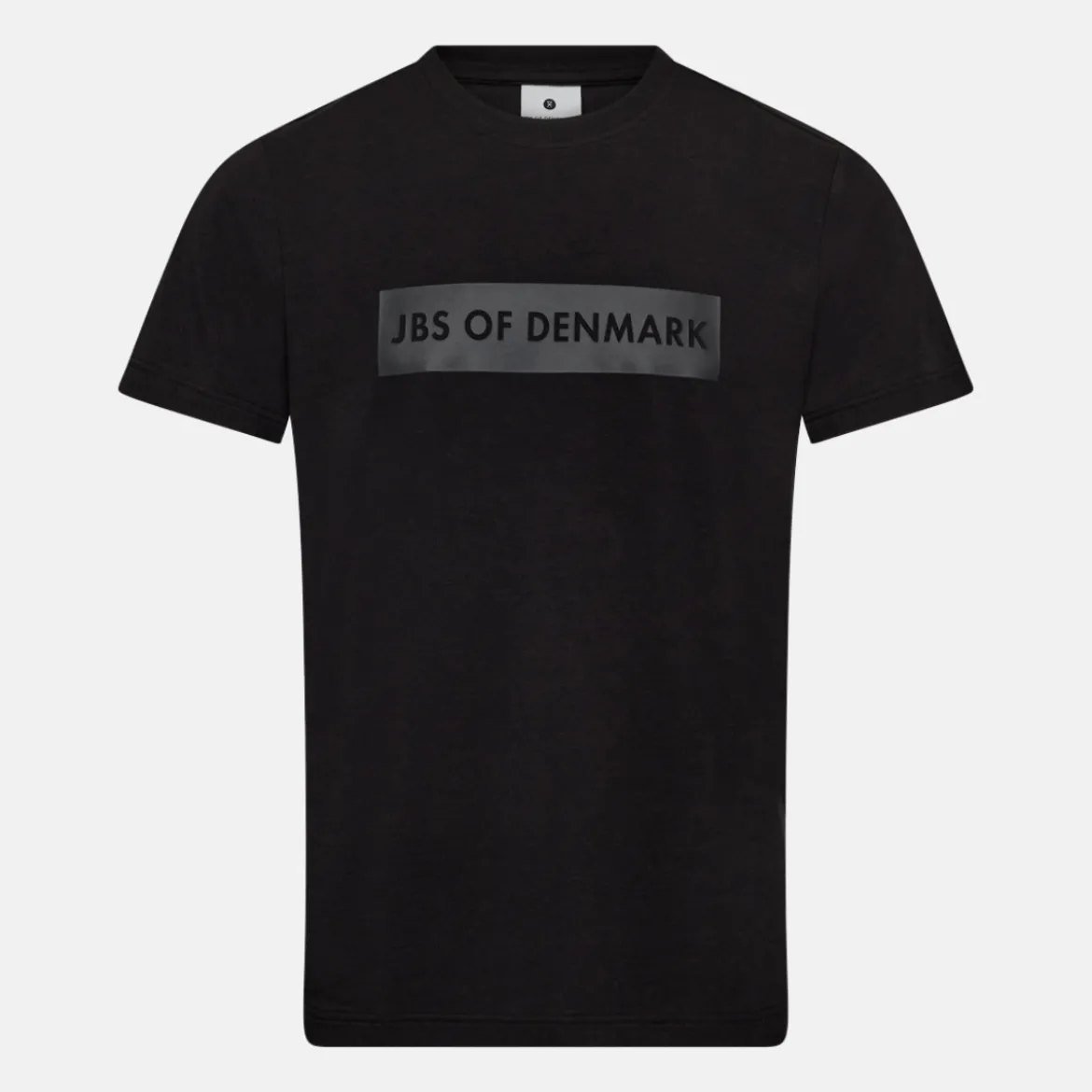 Sort bambus T-shirt med logo