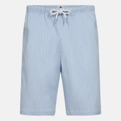 Stribet bambus natshorts