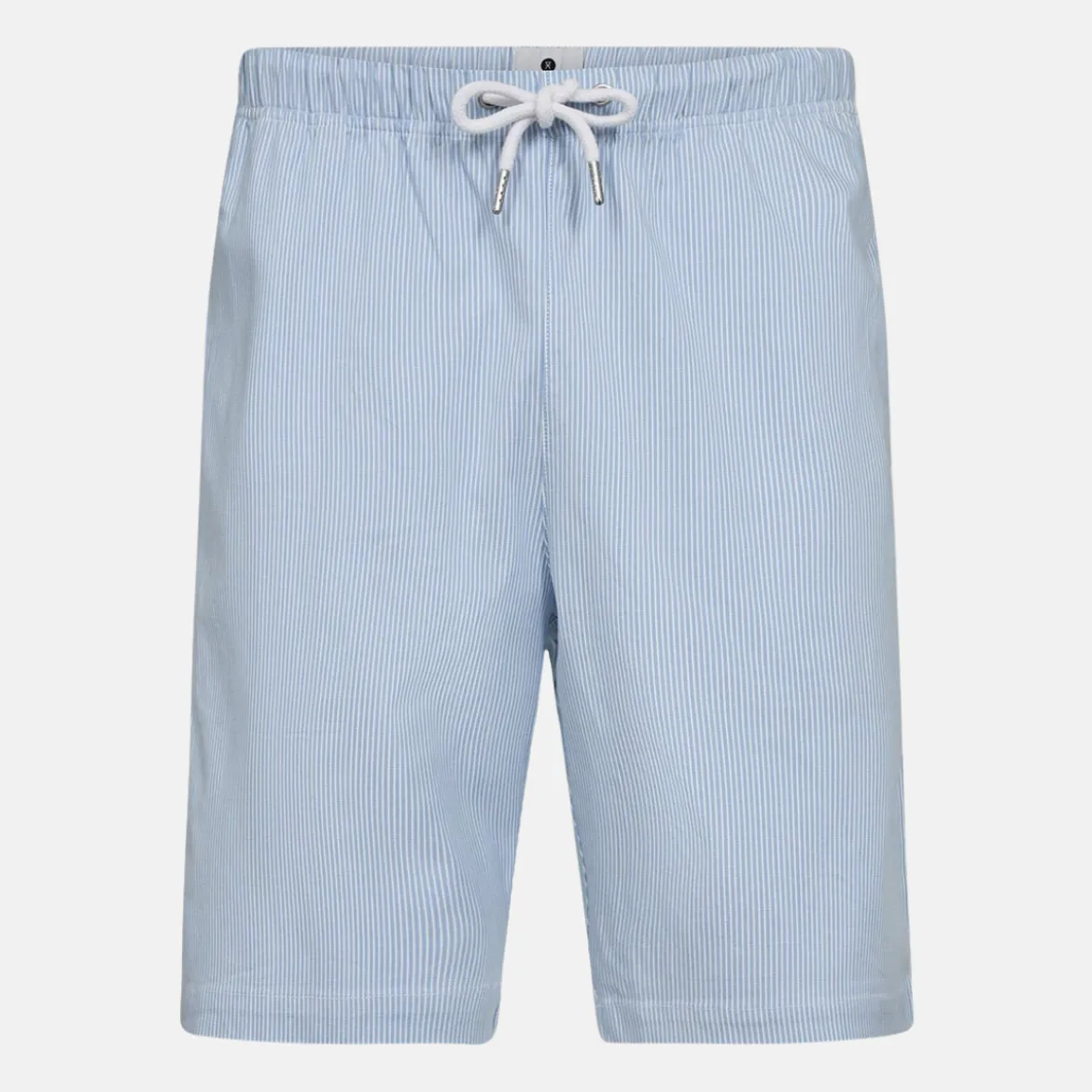 Stribet bambus natshorts