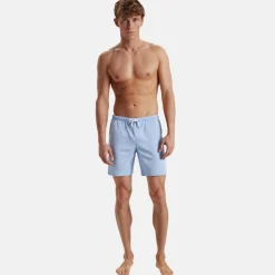 Stribet bambus natshorts