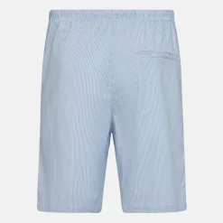 Stribet bambus natshorts