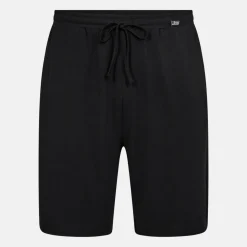 Stribet bambus pyjamas shortssæt